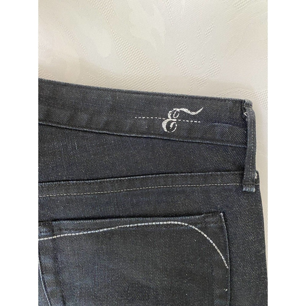 EARNEST SEWN Women's Harlan 235 Cigarette Leg Jeans Coated Waxed Size 26 - Picture 7 of 10